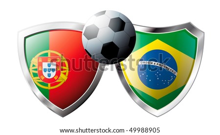 brazil portugal flag