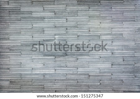 Modern gray slate Stone Wall - Background Texture