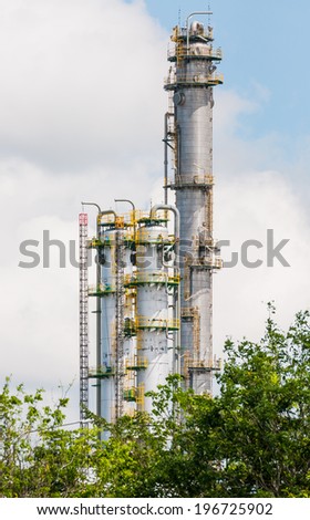 distillation column of Petrochemical or refinery