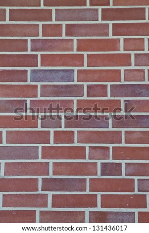 Brick wall vertical