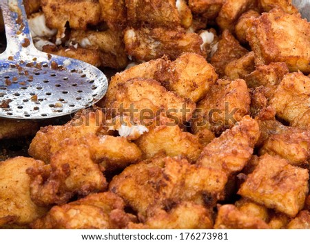 Pile of Fried Fish