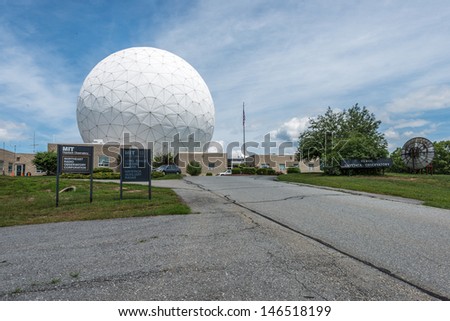 Westford, Massachusetts - July 16: Haystack Observatory, An Astronomy ...