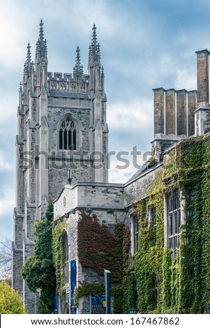 TORONTO, ON, CANADA - OCTOBER 22: Hart House at University of Toronto, in Toronto, ON, on October 22, 2013