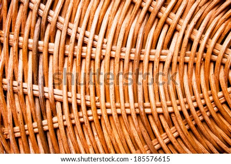 Woven Basket Texture and Background Handmade Product Design.