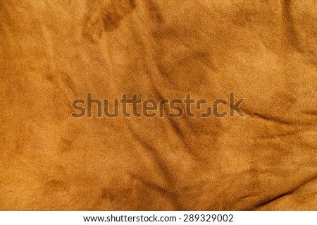 Brown (Tan) Leather for Concept and Idea Style of Fine Leather Crafting, Handcrafts Work Space, Handmade Leather handcrafted, leather worker. Background Textured and Wallpaper.