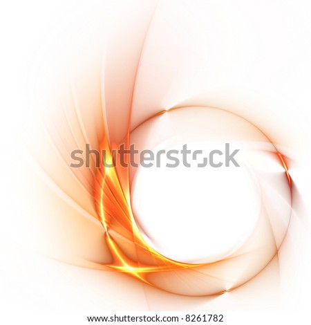 background with ring of fire