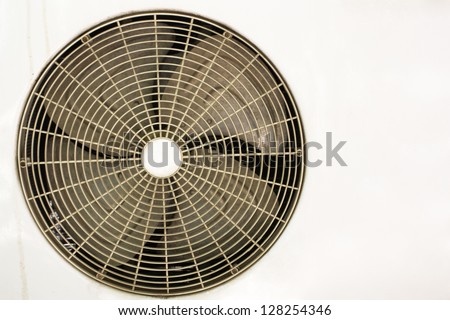 Condenser fan air through the use of old rust.