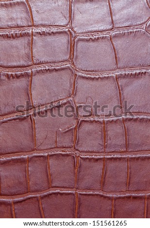 Red leather background or texture leather texture.