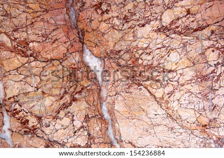Red granite marble the intricate nature of the fiber line.
