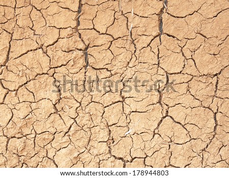 Drought, the ground cracks, no hot water, lack of moisture.