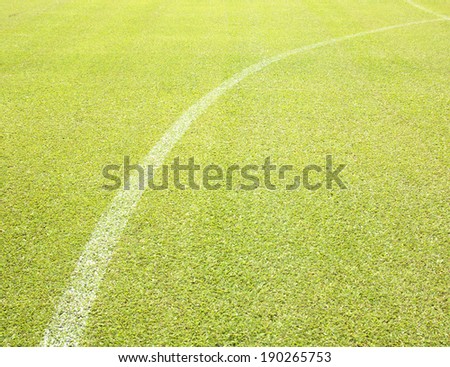 greensward football field background Green field