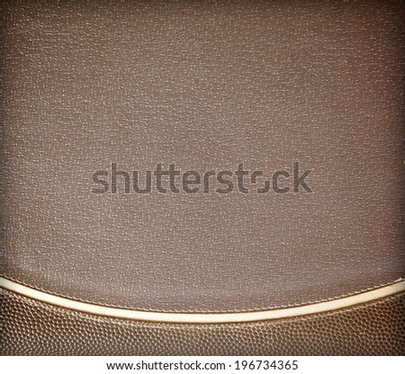 Brown leather background or texture leather texture.