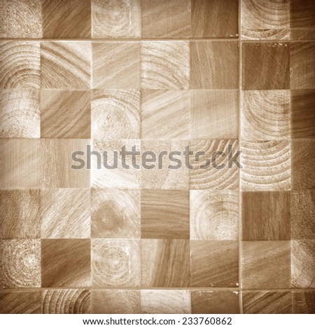 Fake wood laminate flooring