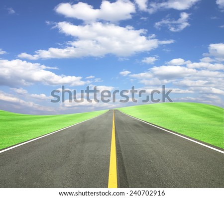 Road and Sky