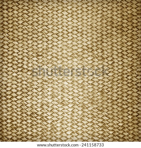 Woven rattan with natural patterns, vintage wall.