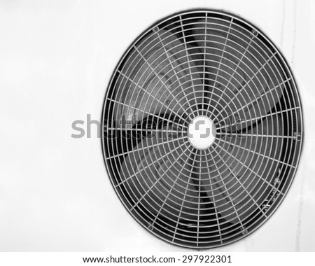 Condenser fan air through the use of old rust.