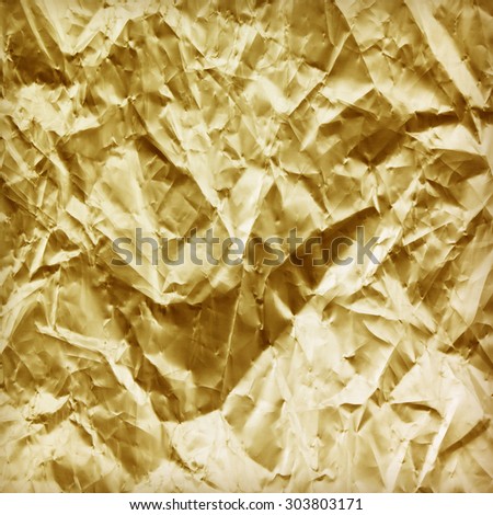 Shiny yellow leaf gold texture background sheet.