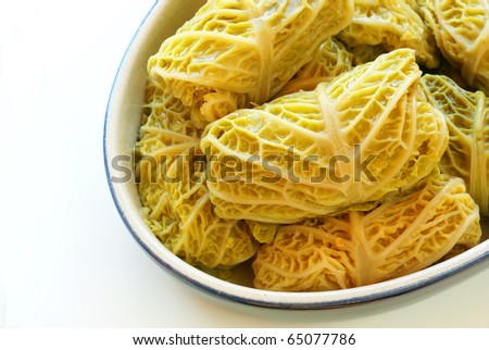 Cabbage rolls (Holishkes)