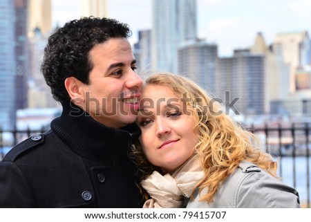 Inter-ethnic couple in NY