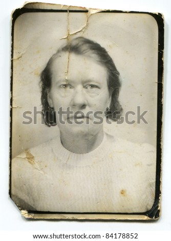 stock photo Vintage portrait of mature woman about forties vintage mature stock photo Vintage portrait of mature woman about forties vintage mature