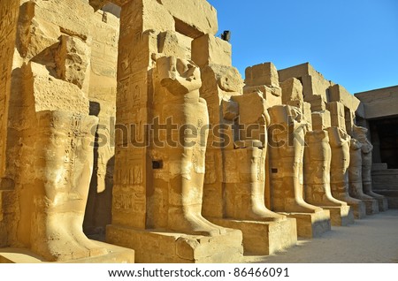 Karnak temple, Egypt