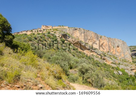Alquezar, Spain - castle