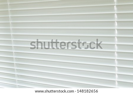 Blinds interior at home