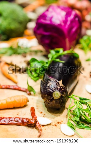 Art of vegetable (Still life style)
