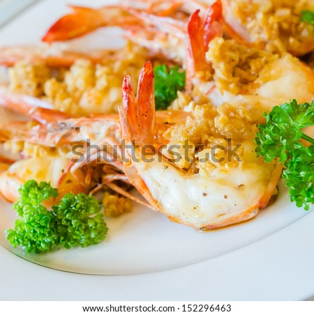 Prawn garlic shrimp