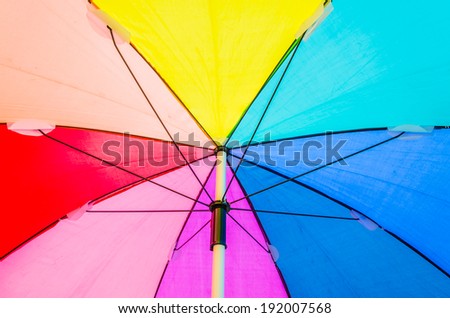 Color umbrella