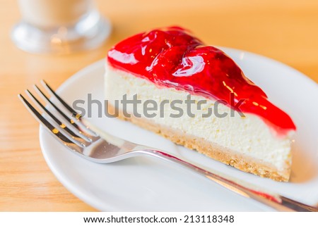 Strawberry cheese cake