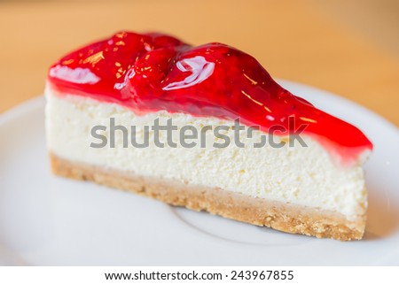 Strawberry cheese cake
