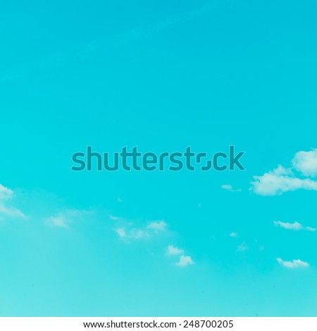 Retro vintage sky background - Vintage effect style pictures