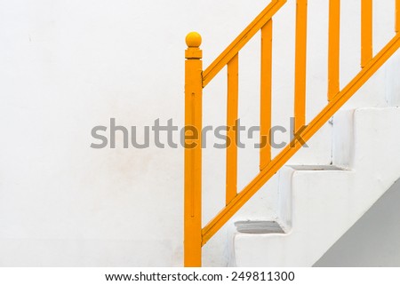 Wood staircase