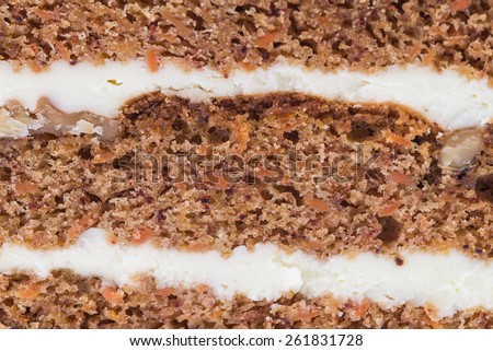Carrot cakes textures background