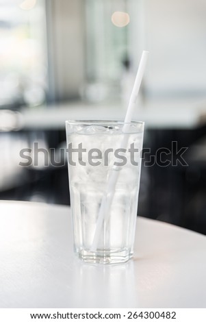 Cold water glass