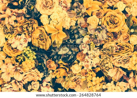 Vintage flower background - vintage effect style pictures