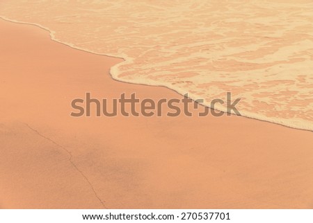 Beach - vintage filter