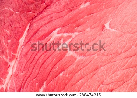 Closeup raw beef meat textures