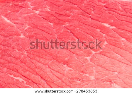 Closeup raw beef meat textures