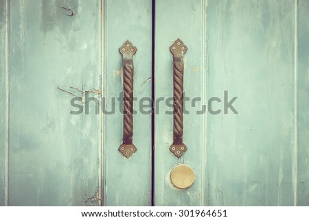 Vintage door knob - vintage filter