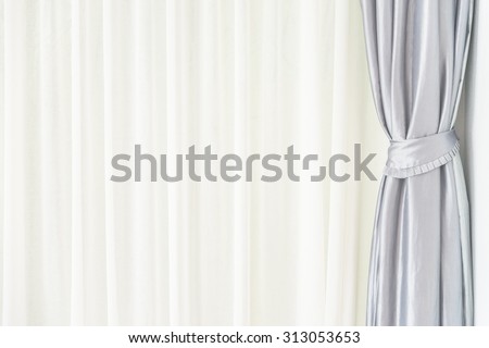 Curtain window - Light filter processing style