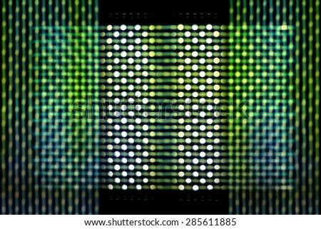 Abstract blur background from led panel