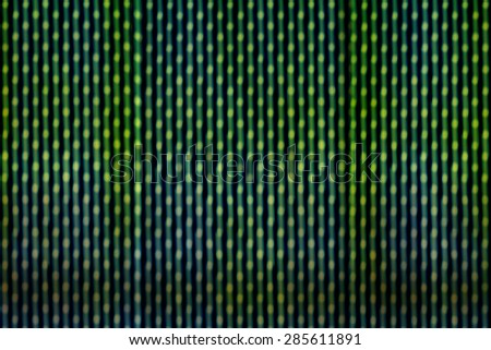 Abstract blur background from led panel