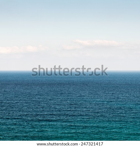 Pure and clean ocean texture