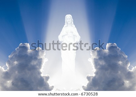 Jesus in the heaven