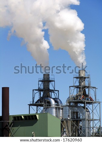 Industrial structure. Factory structure. Industry background