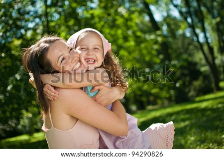 Happiness - mother with her child