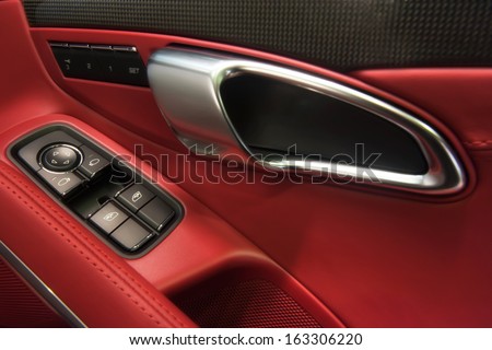Car Interior Close Up