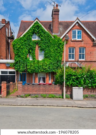 English redbrick house,uk